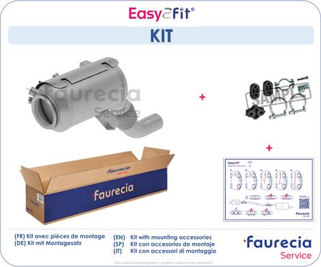 Faurecia FS10105S - Filtre à particules / à suie, échappement cwaw.fr