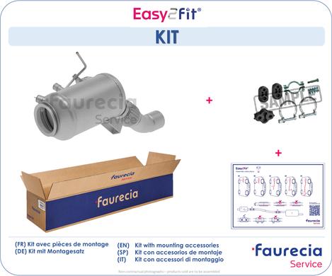 Faurecia FS10226F - Filtre à particules / à suie, échappement cwaw.fr