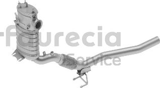 Faurecia FS80340F - Filtre à particules / à suie, échappement cwaw.fr