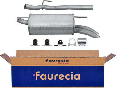 Faurecia FS80367 - Silencieux arrière cwaw.fr