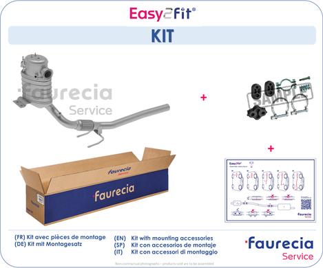 Faurecia FS80333F - Filtre à particules / à suie, échappement cwaw.fr