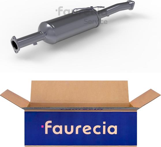 Faurecia FS31048S - Filtre à particules / à suie, échappement cwaw.fr