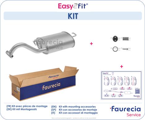 Faurecia FS70035 - Silencieux arrière cwaw.fr