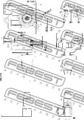 Febest 04640-003 - Bobine d'allumage cwaw.fr