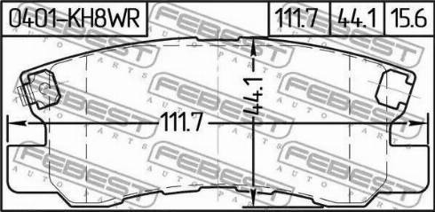 Alpha Brakes HKT-CH-025 - Kit de plaquettes de frein, frein à disque cwaw.fr