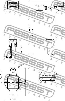 Febest 01640-005 - Bobine d'allumage cwaw.fr