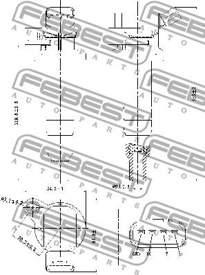 Febest 01640-002 - Bobine d'allumage cwaw.fr