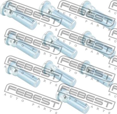 Febest 0184-001-PCS10 - Boulon de roue cwaw.fr