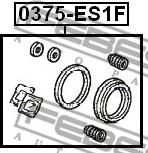 Febest 0375-ES1F - Kit de réparation, étrier de frein cwaw.fr