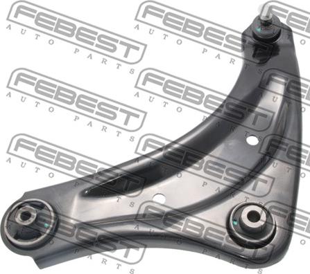 Febest 0224-F15LH - Bras de liaison, suspension de roue cwaw.fr