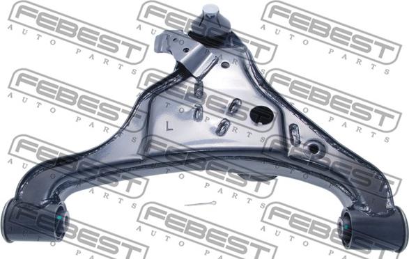 Febest 0224-R51LL - Bras de liaison, suspension de roue cwaw.fr