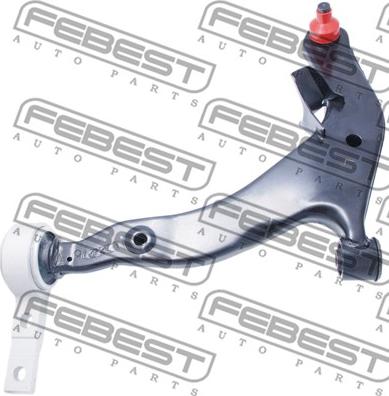 Febest 0224-Z50LH - Bras de liaison, suspension de roue cwaw.fr