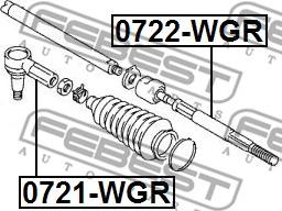 Febest 0721-WGR - Rotule de barre de connexion cwaw.fr