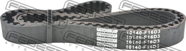 Febest 10140-F16D3 - Courroie de distribution cwaw.fr