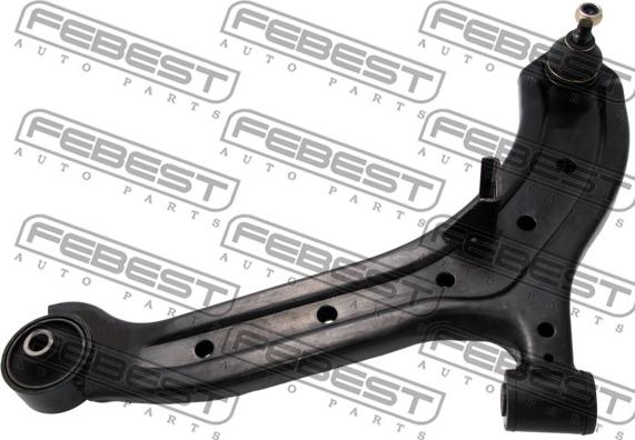 Febest 1224-ACCLH - Bras de liaison, suspension de roue cwaw.fr