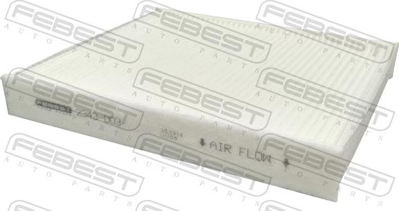 Febest 2343-003 - Filtre, air de l'habitacle cwaw.fr