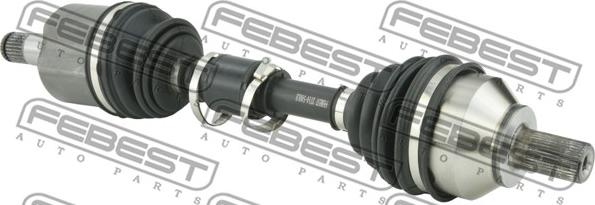 Febest 2714-S40LH - Arbre de transmission cwaw.fr