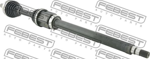 Febest 2714-S40RH - Arbre de transmission cwaw.fr