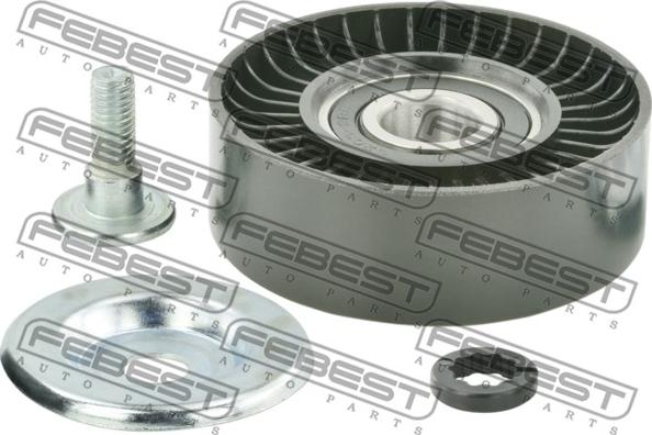 Febest 2788-S80 - Poulie renvoi / transmission, courroie trapézoïdale à nervures cwaw.fr