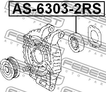 Febest AS-6303-2RS - Support cwaw.fr