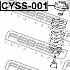 Febest CYSS-001 - Coupelle de suspension cwaw.fr