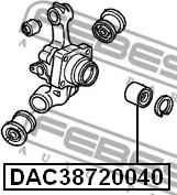 Febest DAC38720040 - Roulement de roue cwaw.fr