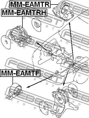 Febest MM-EAMTR - Support moteur cwaw.fr