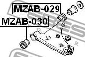 Febest MZAB-029 - Suspension, bras de liaison cwaw.fr