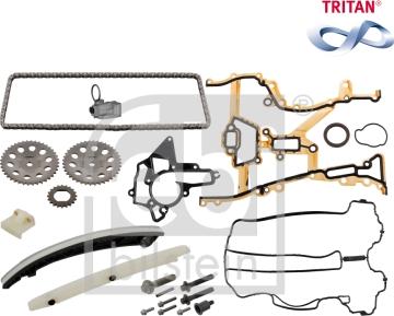 Febi Bilstein 49409 - Kit de distribution par chaîne cwaw.fr