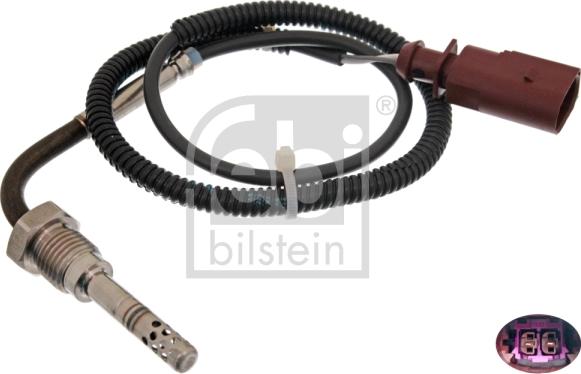 Febi Bilstein 49284 - Capteur, température des gaz cwaw.fr