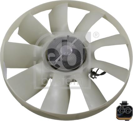 Febi Bilstein 45800 - Ventilateur, refroidissement du moteur cwaw.fr