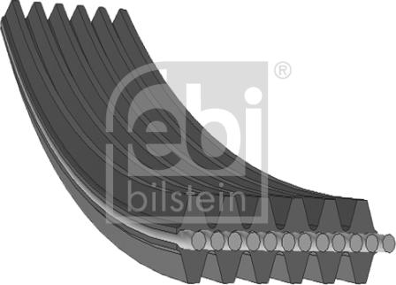 Febi Bilstein 40713 - Courroie trapézoïdale à nervures cwaw.fr