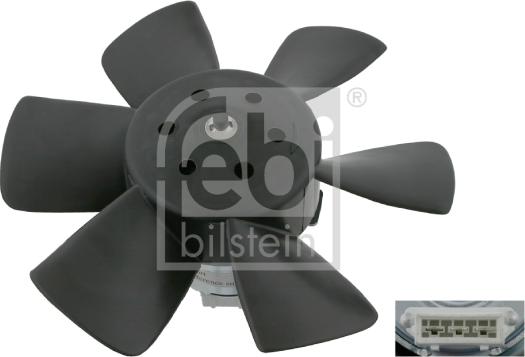 Febi Bilstein 06990 - Ventilateur, refroidissement du moteur cwaw.fr