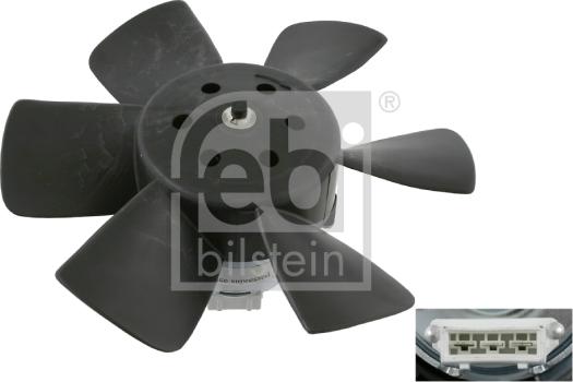 Febi Bilstein 06989 - Ventilateur, refroidissement du moteur cwaw.fr