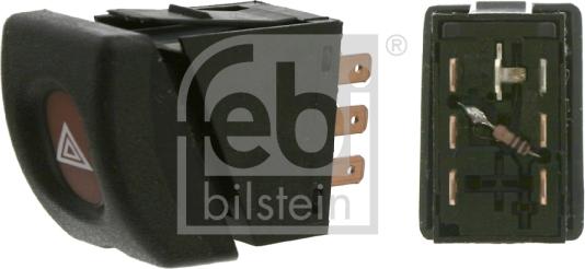 Febi Bilstein 01566 - Interrupteur de signal de détresse cwaw.fr