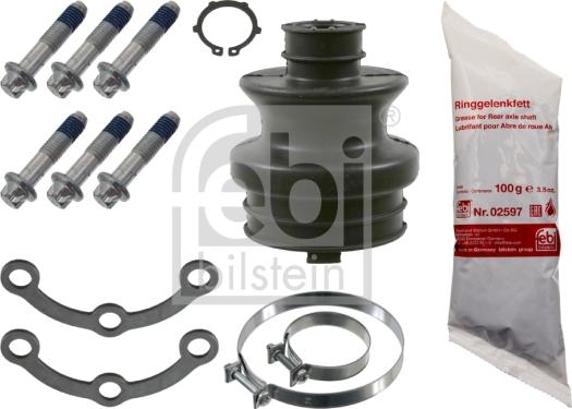 Febi Bilstein 02591 - Joint-soufflet, arbre de commande cwaw.fr