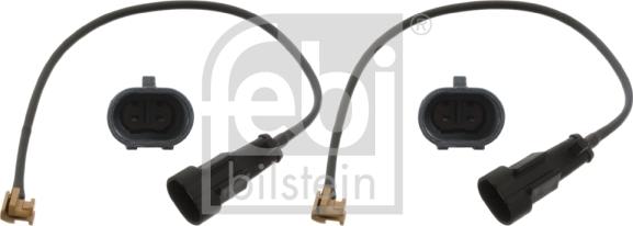 Febi Bilstein 15049 - Kit de contact avertisseur, usure des plaquettes de freins cwaw.fr