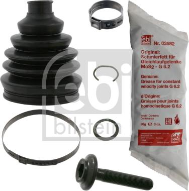 Febi Bilstein 15842 - Joint-soufflet, arbre de commande cwaw.fr