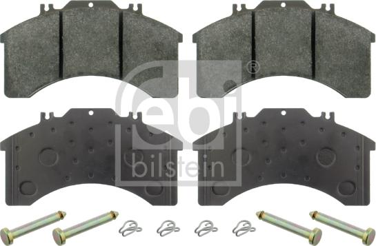 Febi Bilstein 16594 - Kit de plaquettes de frein, frein à disque cwaw.fr