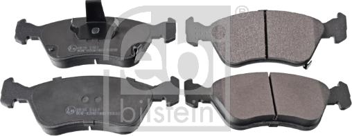 Febi Bilstein 16544 - Kit de plaquettes de frein, frein à disque cwaw.fr