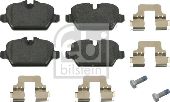 Febi Bilstein 16560 - Kit de plaquettes de frein, frein à disque cwaw.fr