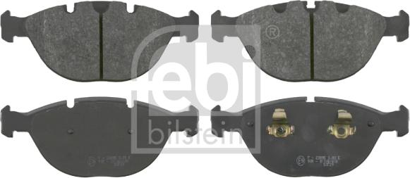 Febi Bilstein 16501 - Kit de plaquettes de frein, frein à disque cwaw.fr