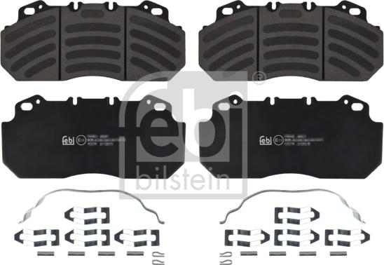 Febi Bilstein 16574 - Kit de plaquettes de frein, frein à disque cwaw.fr