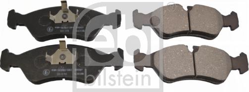 Febi Bilstein 16030 - Kit de plaquettes de frein, frein à disque cwaw.fr