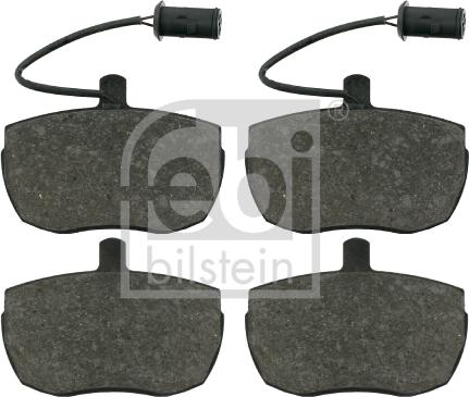 Febi Bilstein 16335 - Kit de plaquettes de frein, frein à disque cwaw.fr