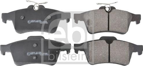 Febi Bilstein 16718 - Kit de plaquettes de frein, frein à disque cwaw.fr