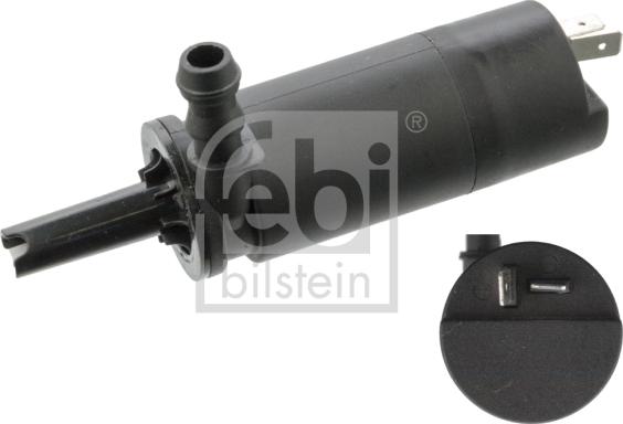 Febi Bilstein 106198 - Pompe d'eau de nettoyage, nettoyage des phares cwaw.fr