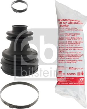 Febi Bilstein 100430 - Joint-soufflet, arbre de commande cwaw.fr