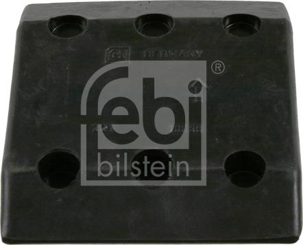 Febi Bilstein 10059 - Plaque d'écartement, dipositif d'attelage cwaw.fr