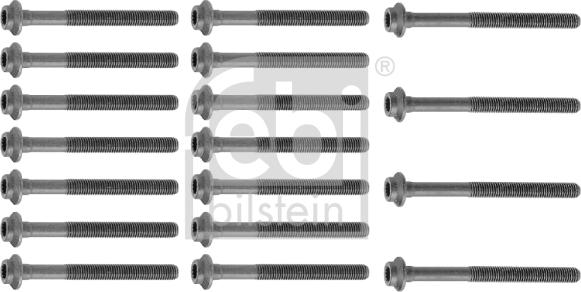 Febi Bilstein 10235 - Jeu de boulons de culasse de cylindre cwaw.fr